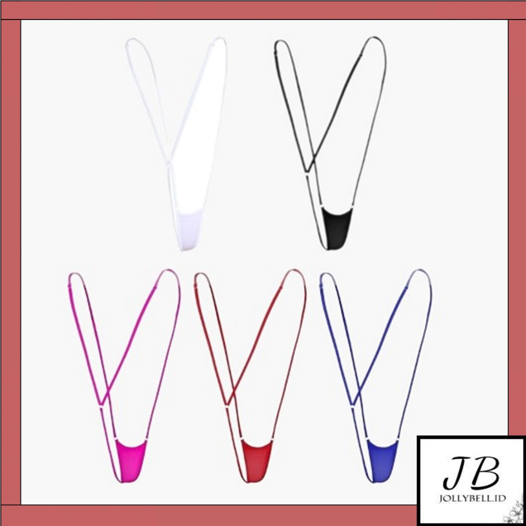 •Jollybell.id•CD1103 Celana Dalam Laki laki Tali Bahu Lingerie G String Pria Men Sexy