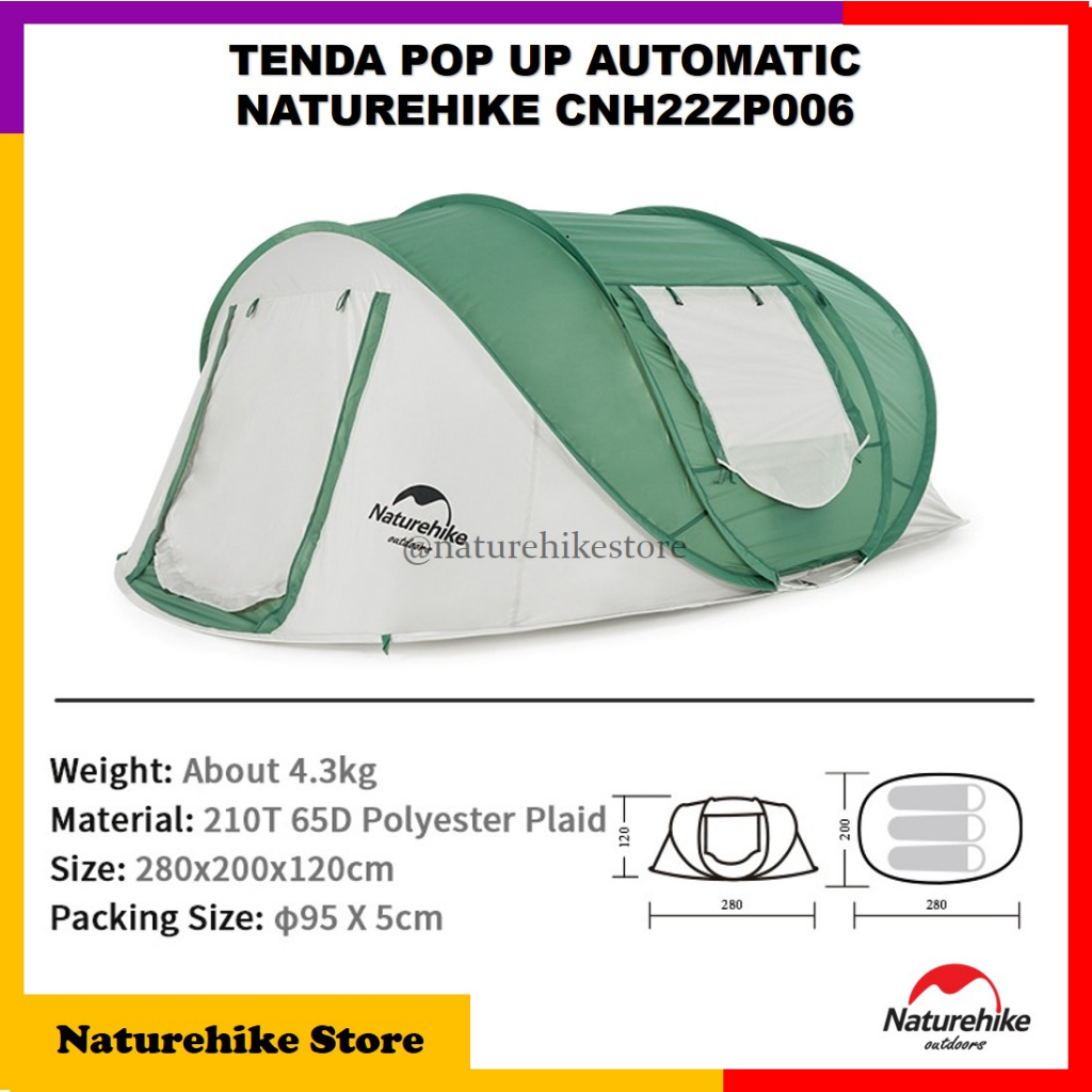 Tenda Pop up Automatic Naturehike CNH22ZP006