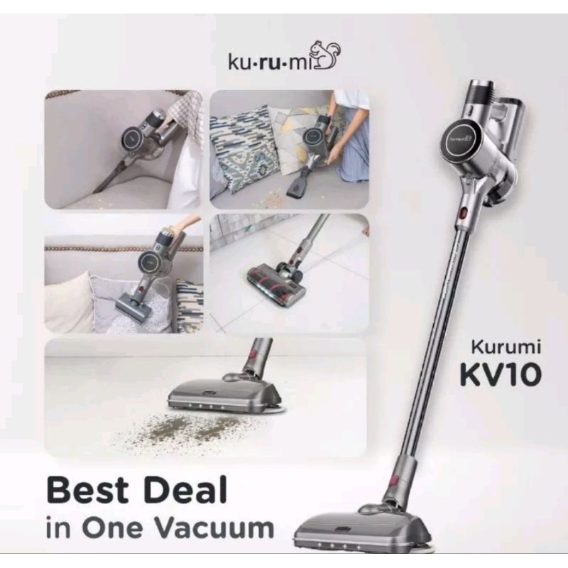 kurumi kv10 cordless stick vacuum / kurumi kv 10