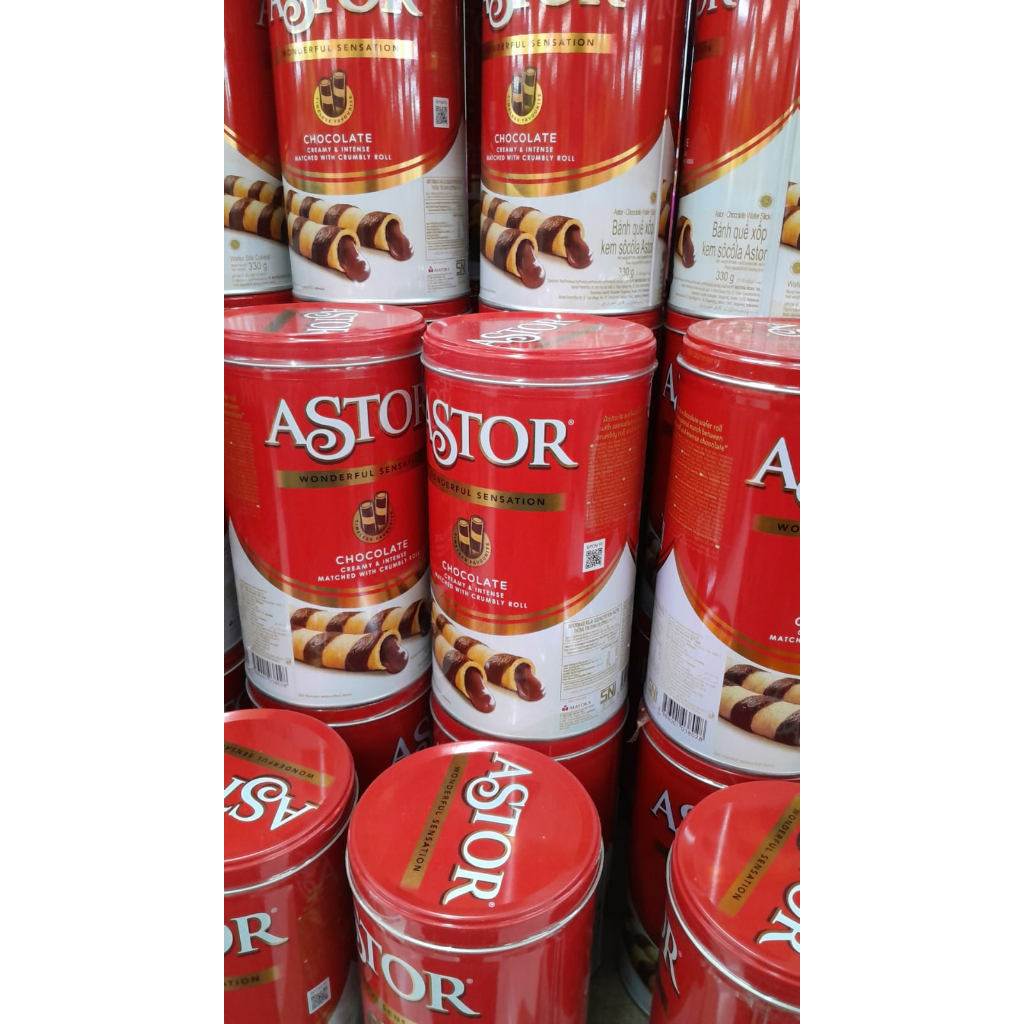 

ASTOR COKLAT WAFER KALENG ORIGINAL 330gram // ISIAN HAMPERS LEBARAN 2024