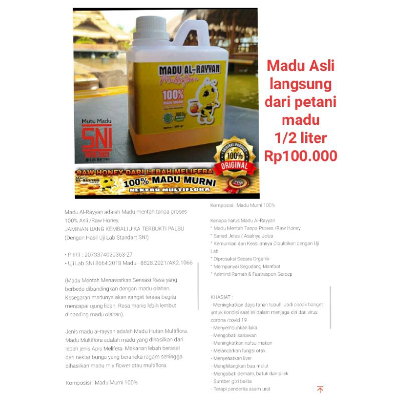 

madu asli