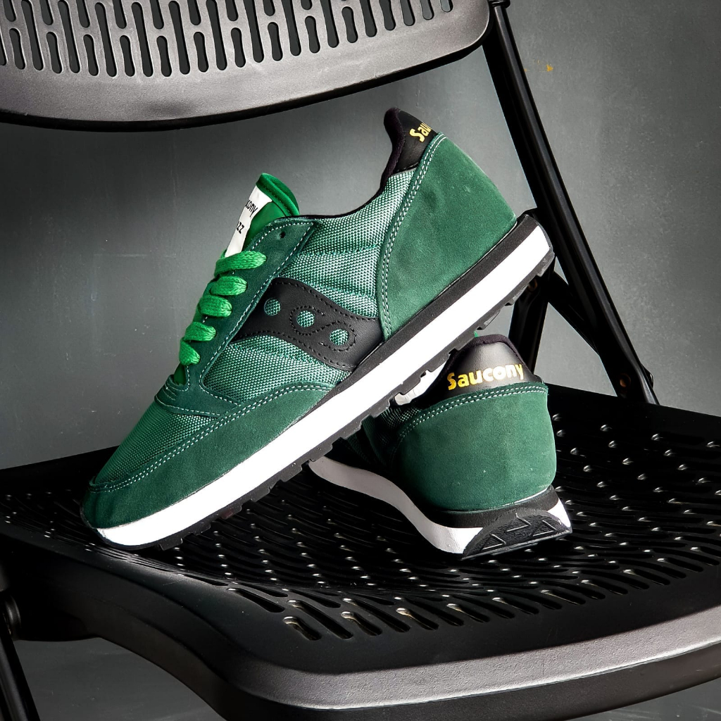 SEPATU SAUCONY JAZZ VINTAGE GREEN BLACK TERMURAH