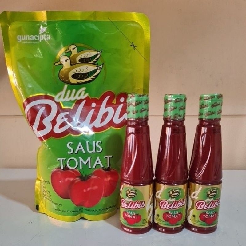 

Dua Belibis Saus Tomat 135 ml dan 1Kg