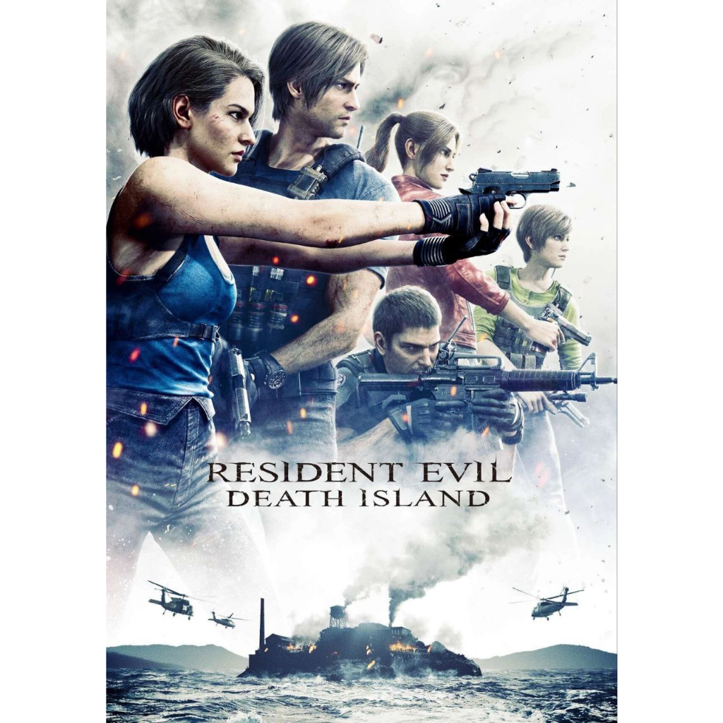 kaset dvd resident evil death island