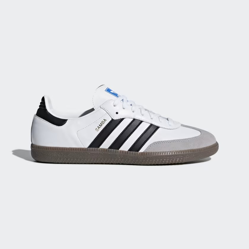 ADIDAS SAMBA OG [PUTIH/HITAM] #B75806 HAGUSNEAKER 100% ORIGINAL