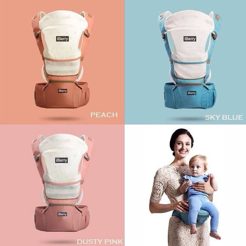 Iberry Hipseat Sky Blue