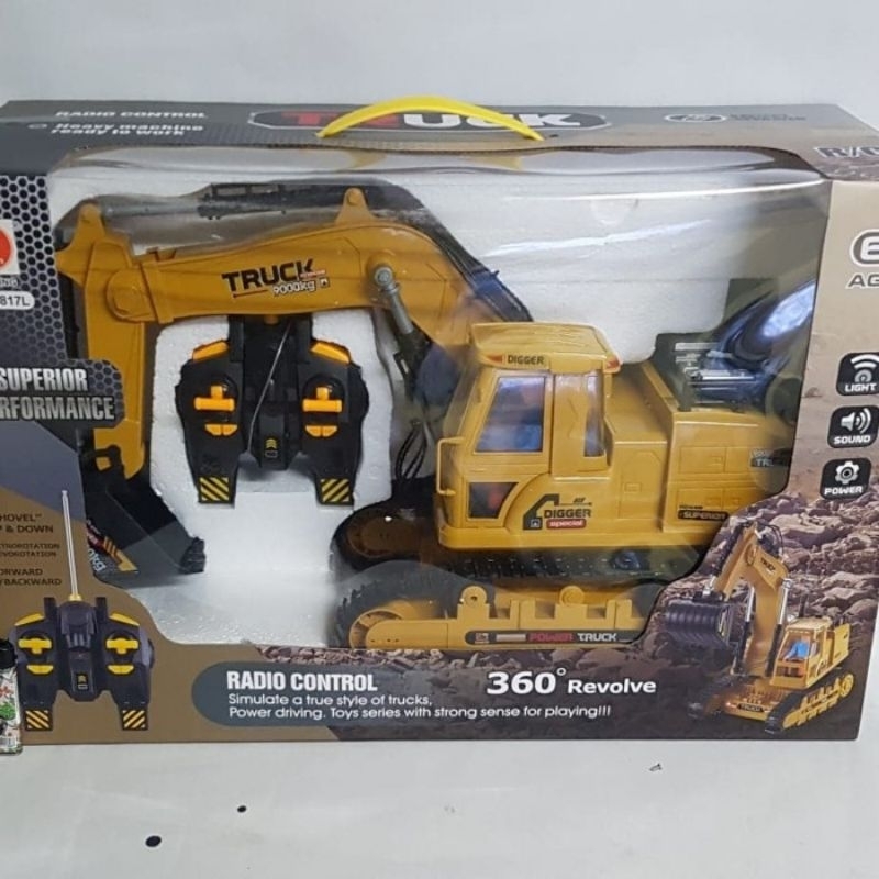 REMOTE CONTROL EXCAVATOR RC TRUK BEKO DIGGER