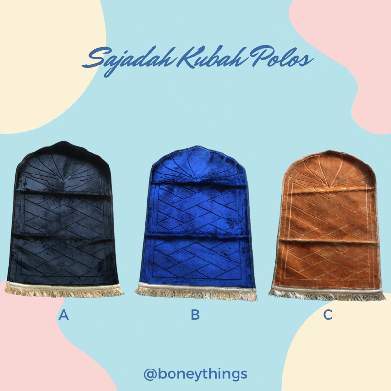 Sajadah Kubah Polos