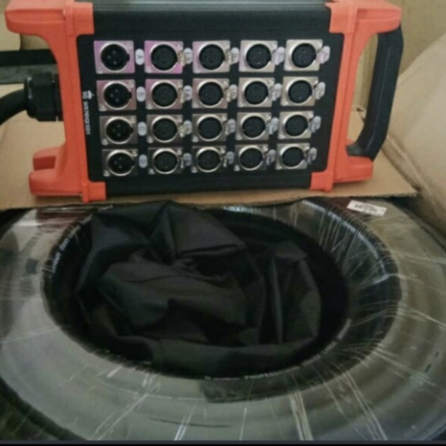 Kabel SNAKE 16 Channel 50 Meter 4 Out Soundqueen 50m SQ KSB 1645