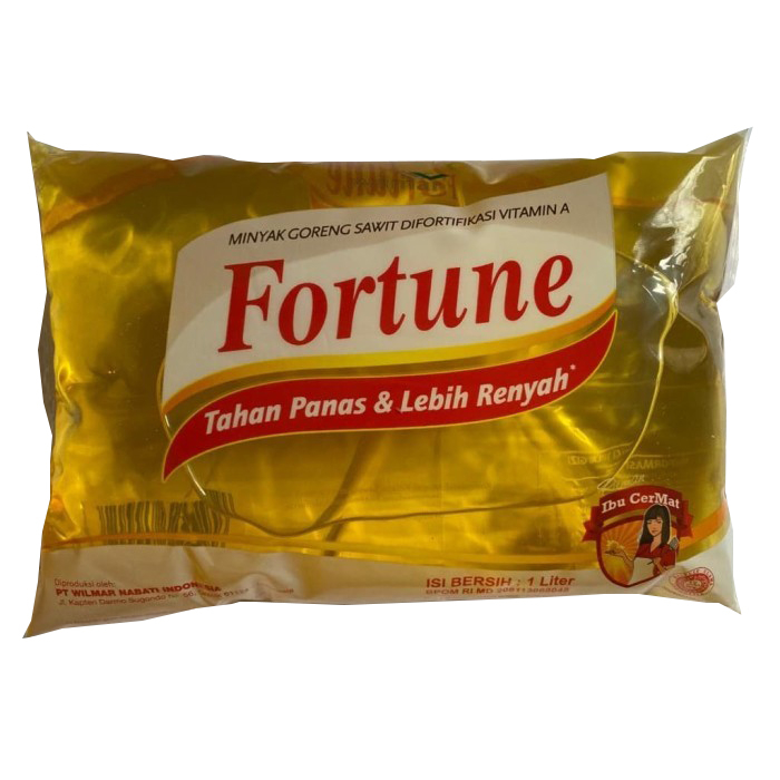 Minyak Goreng Fortune 1 Liter - Refill Minyak Goreng Fortune