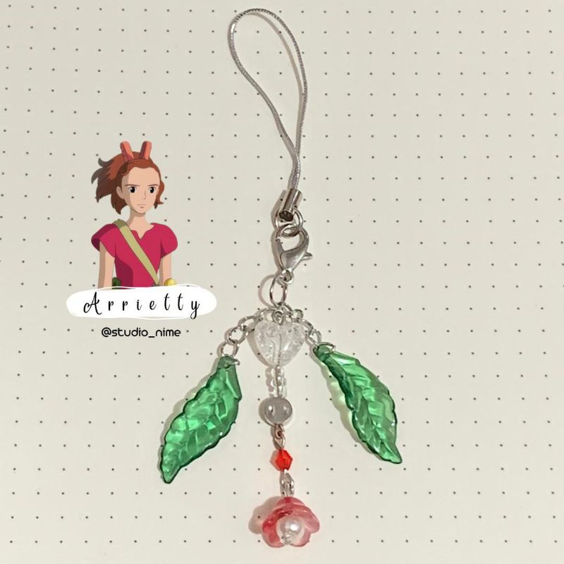 keychain Ghibli / Keychain Ghibli / Keychain arrietty / gantungan kunci / gantungan hp / gantungan t