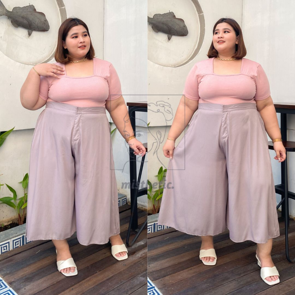 Erin Pants/ Celana Kulot Big Size/ Celana Kulot Jumbo/ Celana Kulot Super Jumbo/ Celana Panjang Big 