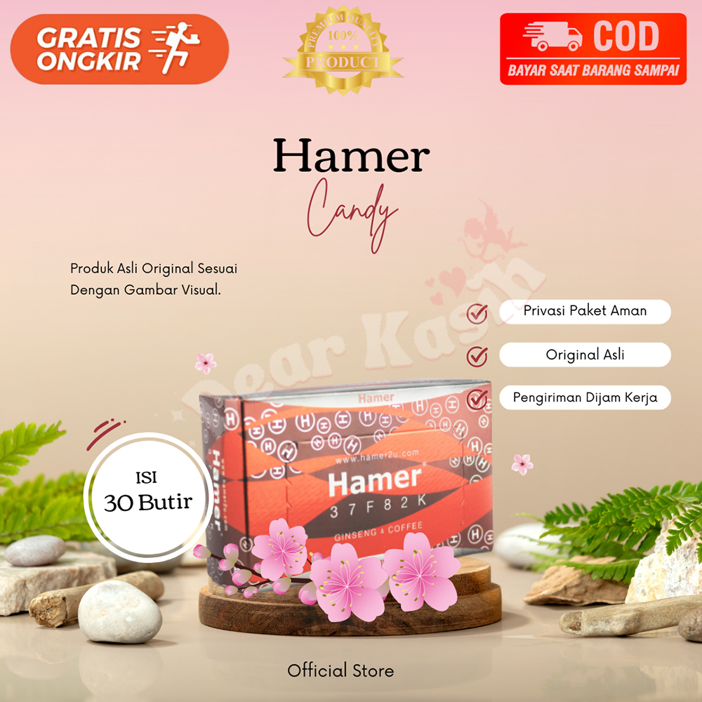 HAMER CANDY ASLI ORIGINAL STAMINA KUAT TAHAN LAMA