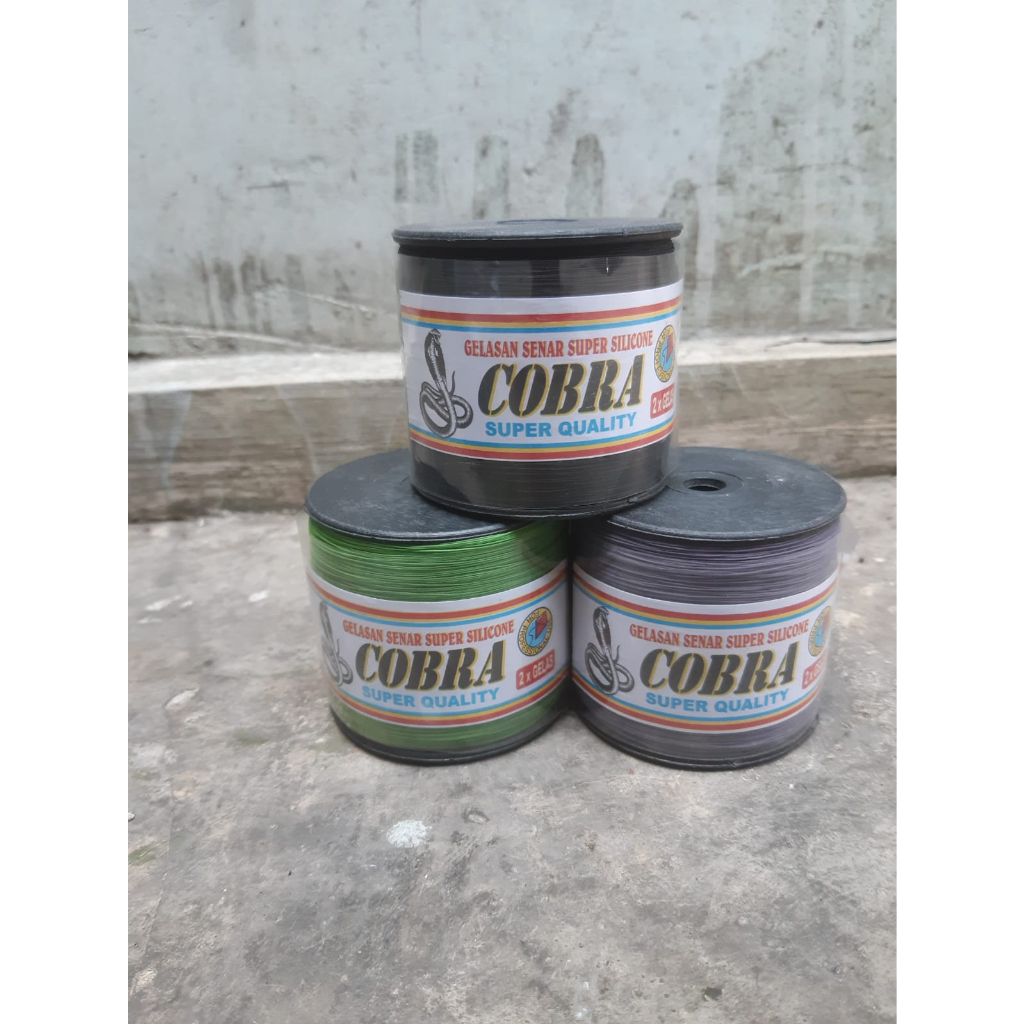 BENANG LAYANGAN GELASAN / BENANG LAYANGAN SUPER JUMBO / BENANG LAYANGAN MERK COBRA / GELASAN SENAR S