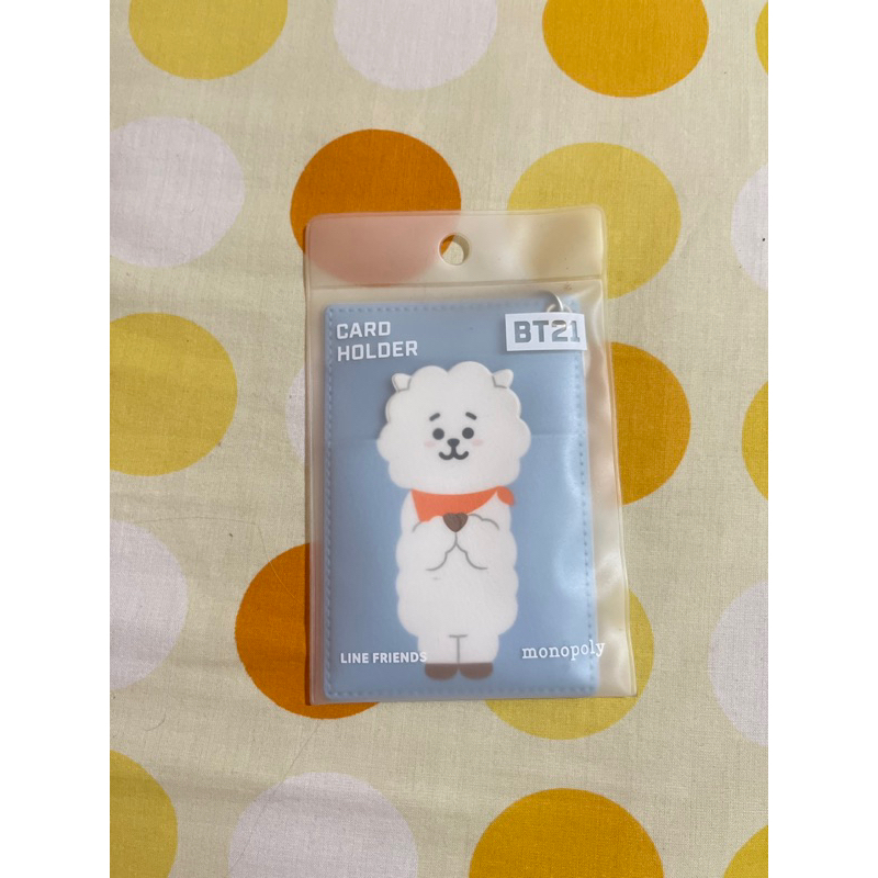 Card Holder BT21 Monopoly BTS RJ Sealed