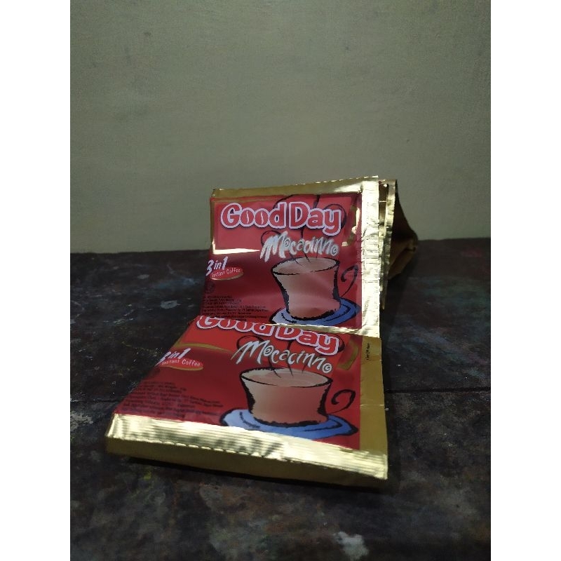 

Good Day Goodday Mocacinno Moccacino Kopi Instan Renceng