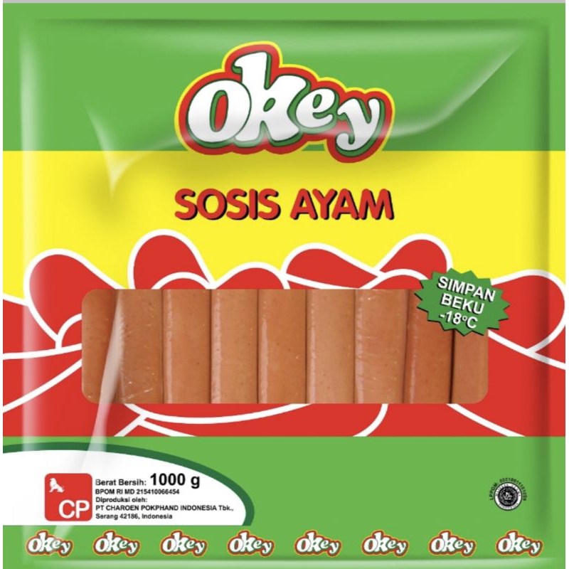 

Okey Sosis Ayam 1 Kg