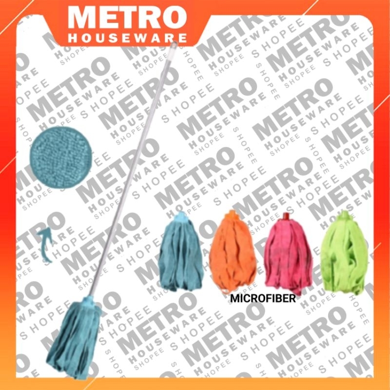 Sapu Kain Pel Lantai Magic Mop Microfiber Kain Pembersih Lap Lantai Keramik / Granit  Bagus Kuat Tah