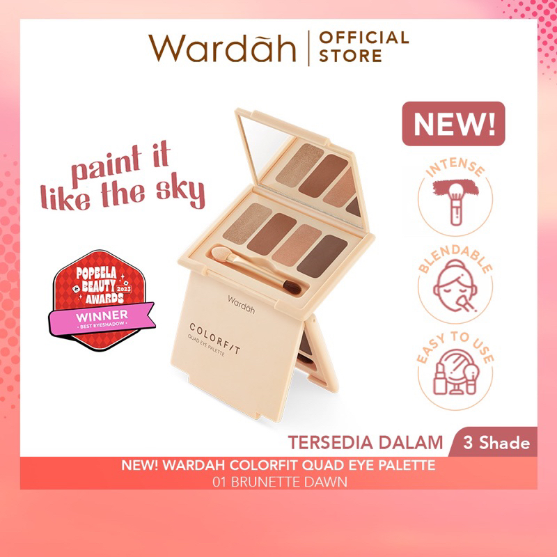 Wardah Colorfit Eyeshadow Quad
