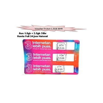 Voucher Paket Data Tri Aon2.5