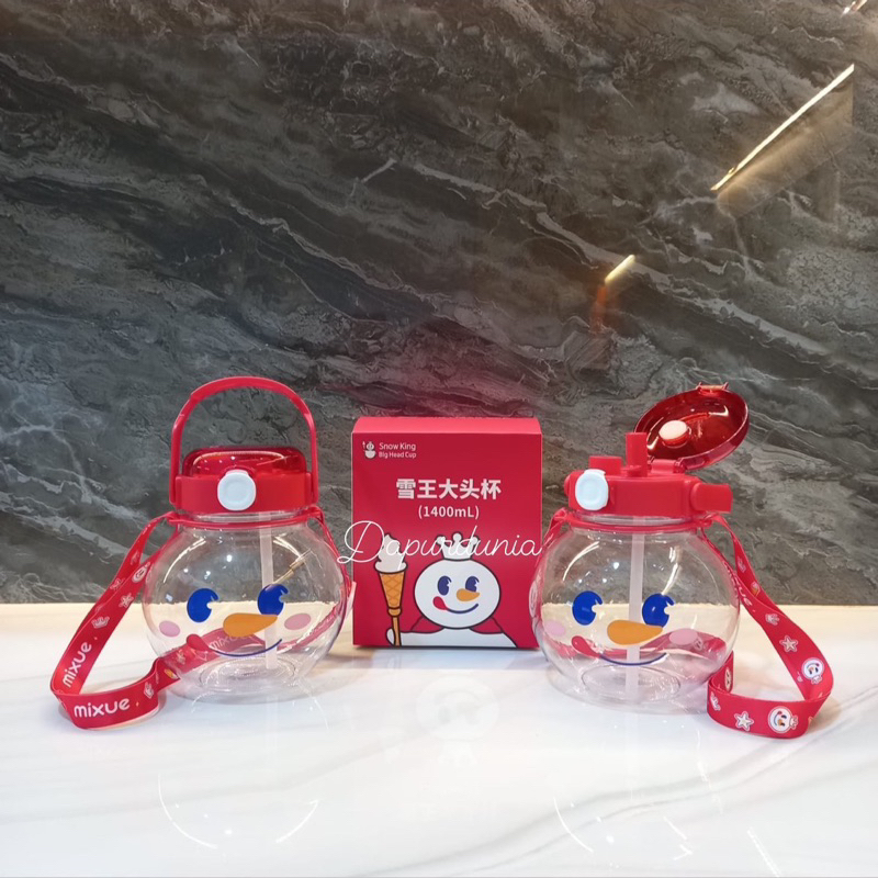 Botol air minum mixue 1400ml