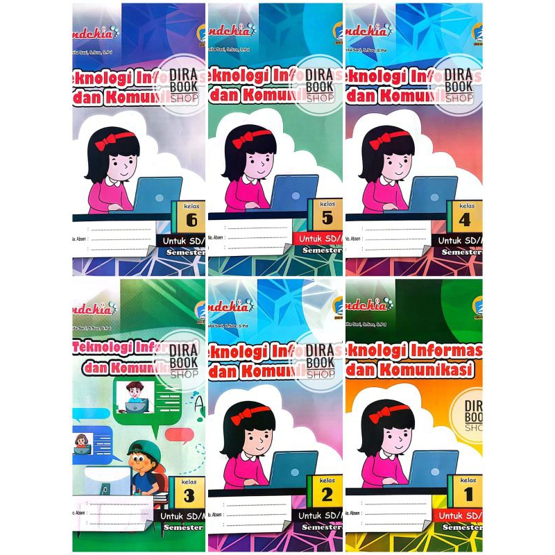 LKS TIK 2024 Cendekia Kelas 1/2/3/4/5/6 Sd Semester 1