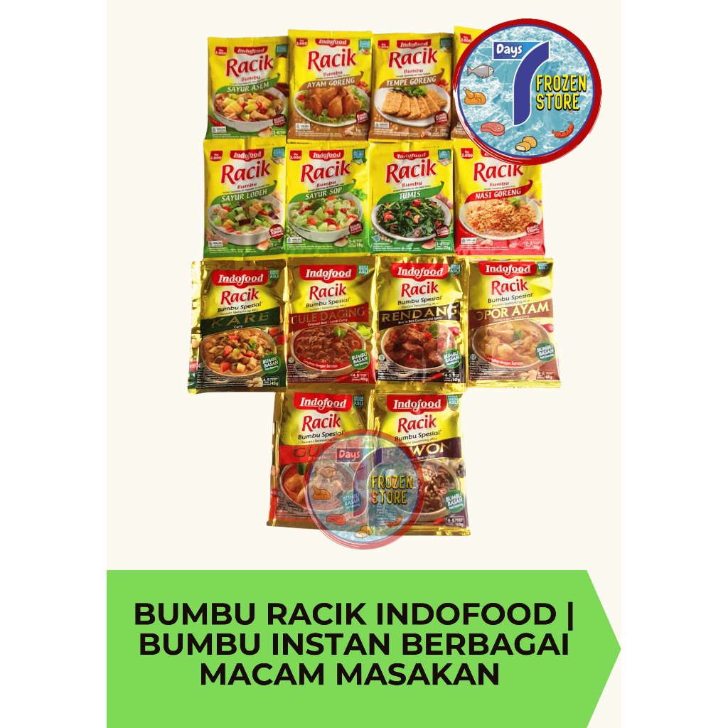 

Bumbu Racik Indofood | Bumbu Instan Berbagai Macam Masakan