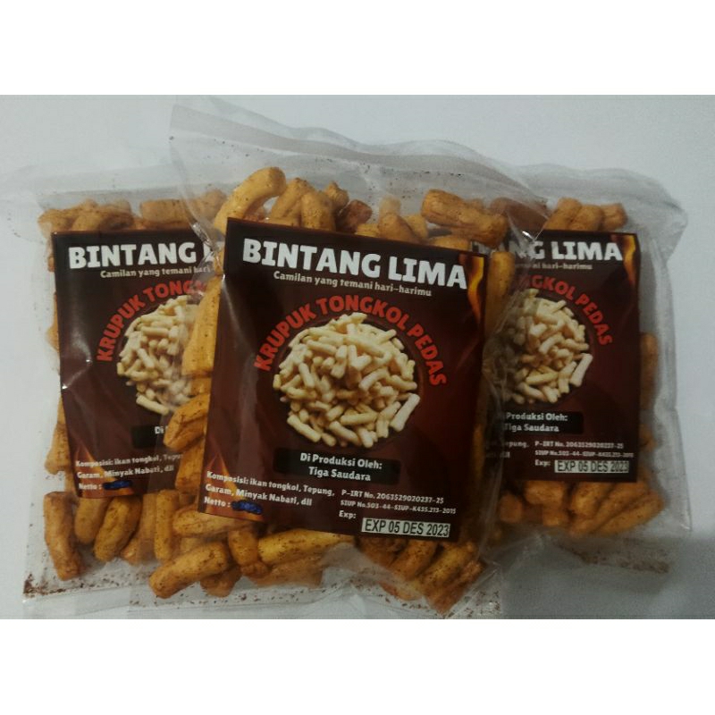 

PROMO 5.000 Krupuk tongkol pedas mantap