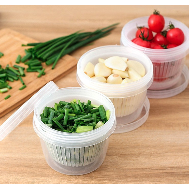 MH - kotak tirisan sayur - tempat tirisan sayur - toples tirisan TT08