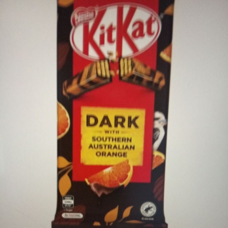 

Southern Australian Orange chocolate KitKat