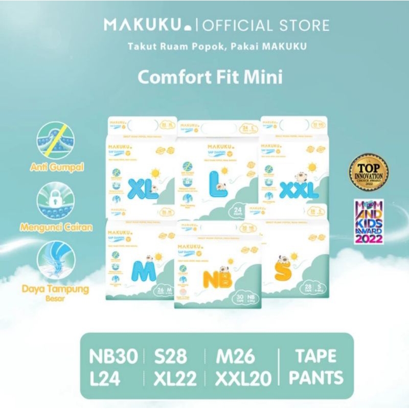 Makuku Comfort + fit Comfort +