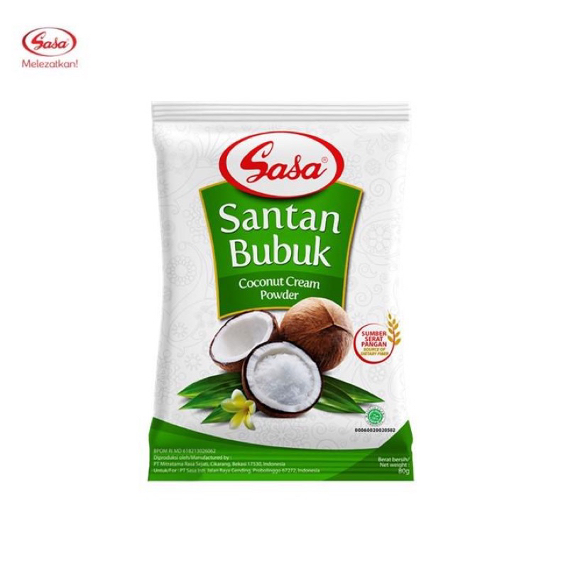 

Sasa Santan bubuk 80gr