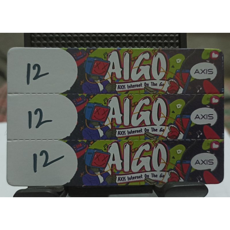 Voucher Axis 12 GB Nasional