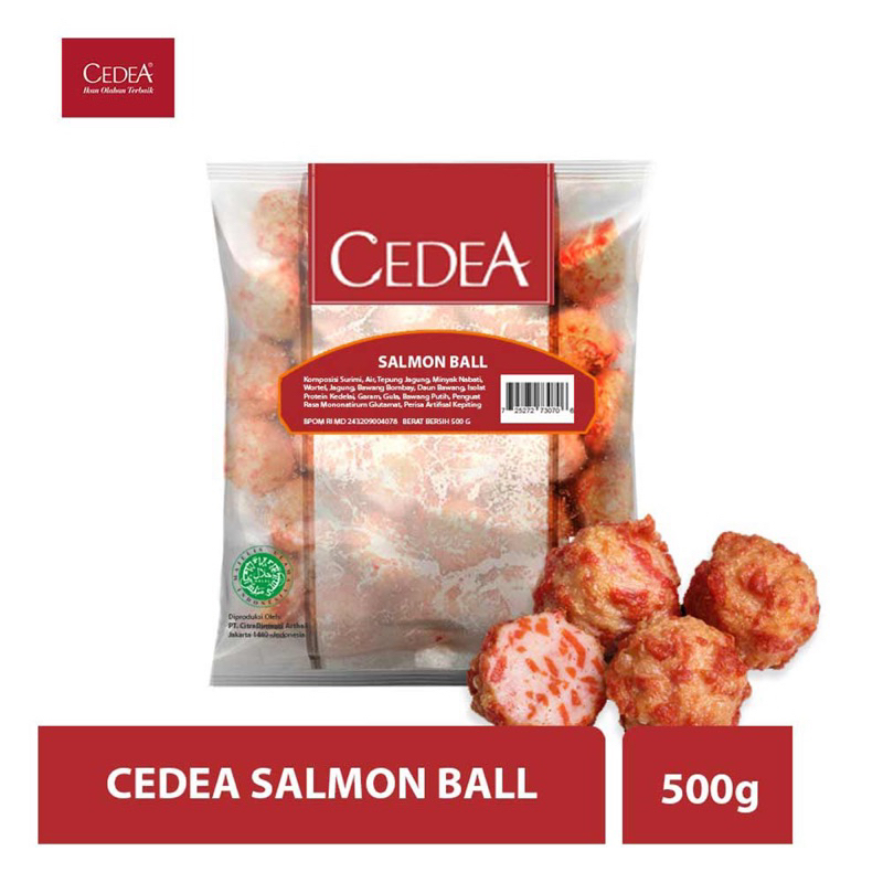 

Cedea Salmon Ball/ Cedea Bakso Salmon 500 gr