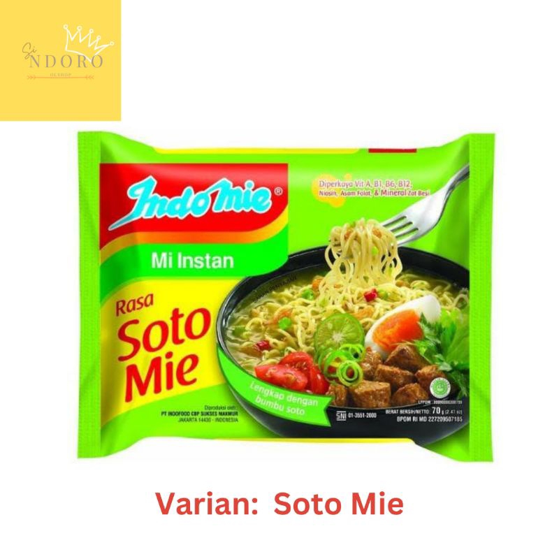 

Indomie rasa Soto Mie 85g