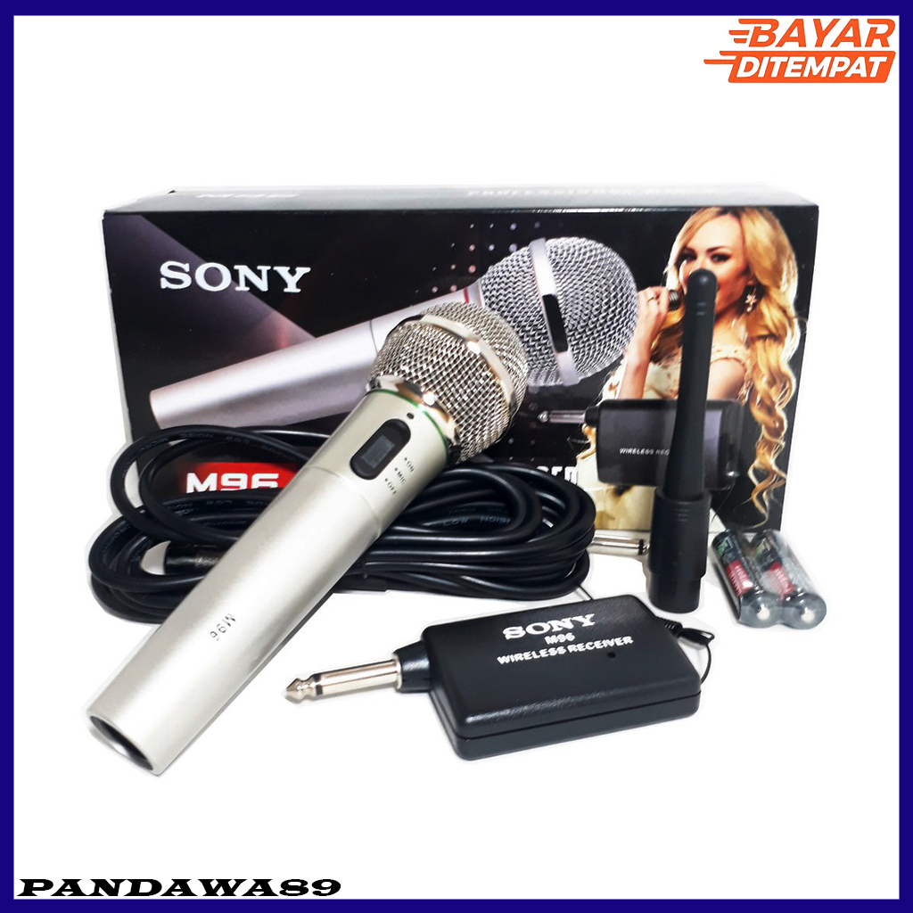 Mic Sony SN 781 Microphone Bisa wireless dan kabel