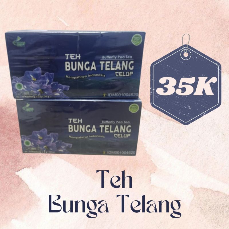 

BEST SELLER TEH CELUP BUNGA TELANG KHAS KALIMANTAN TIMUR BERKHASIAT 250gr