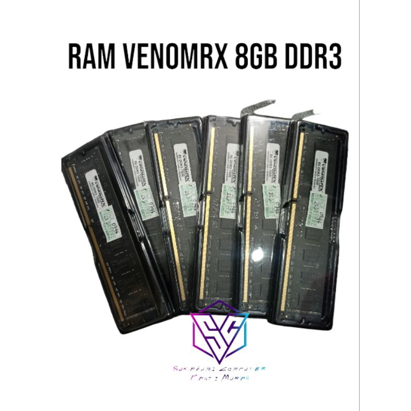 Ram VenomRx 8gb DDR3