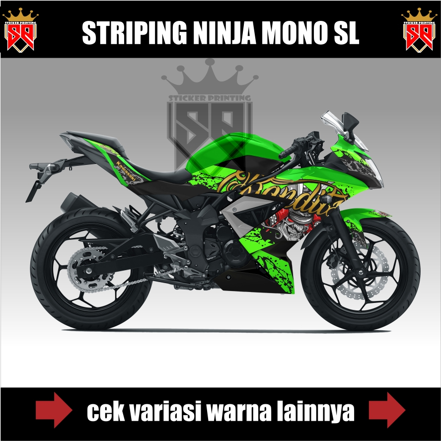 STRIPING STICKER NINJA 250 MONO / KAWASAKI NINJA MONO 250RR