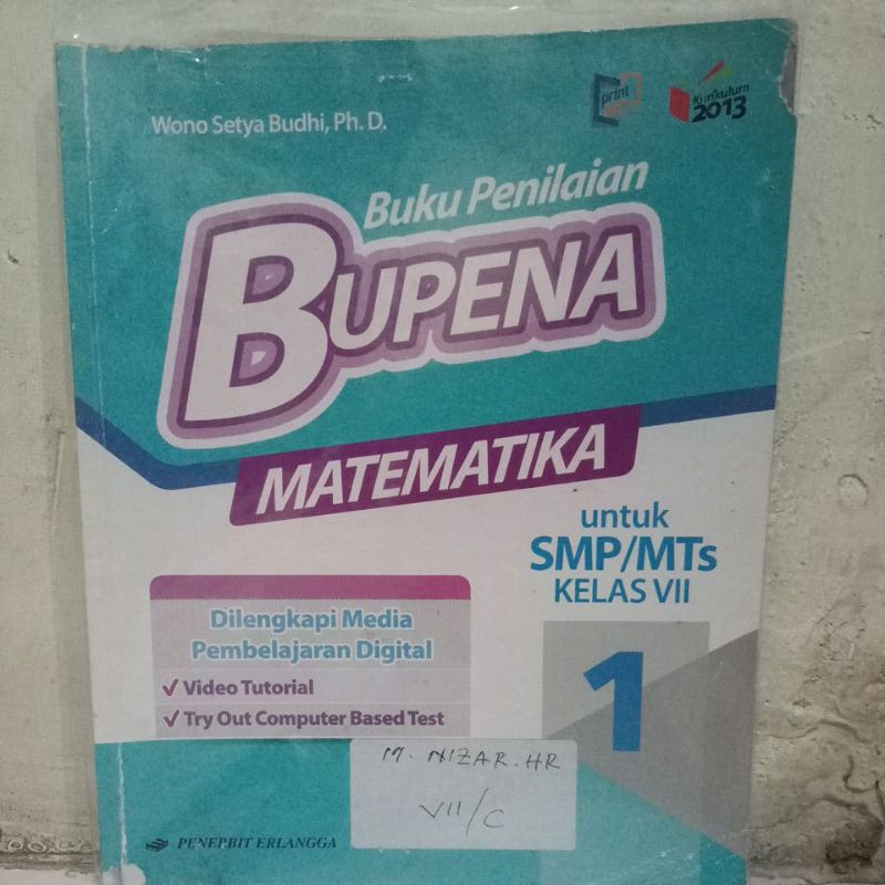 

Buku Bright an English kelas 7 second Penerbit Erlangga