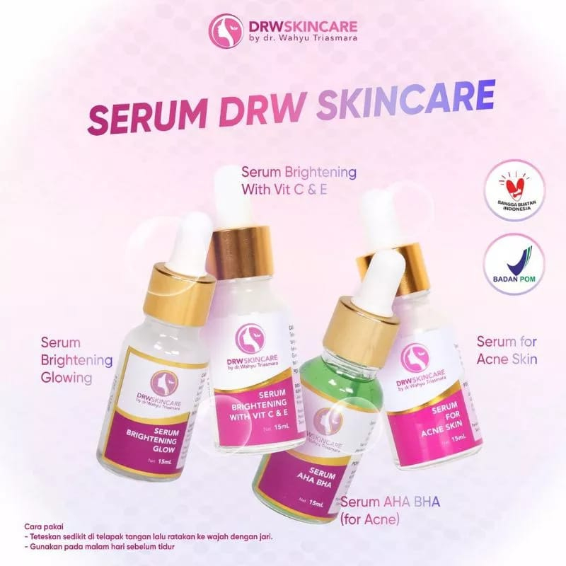 DRW SKINCARE / SERUM DRW SKINCARE / SERUM / SERUM AHA BHA / SERUM BRIGHTENING GLOW / SERUM BRIGHTENI