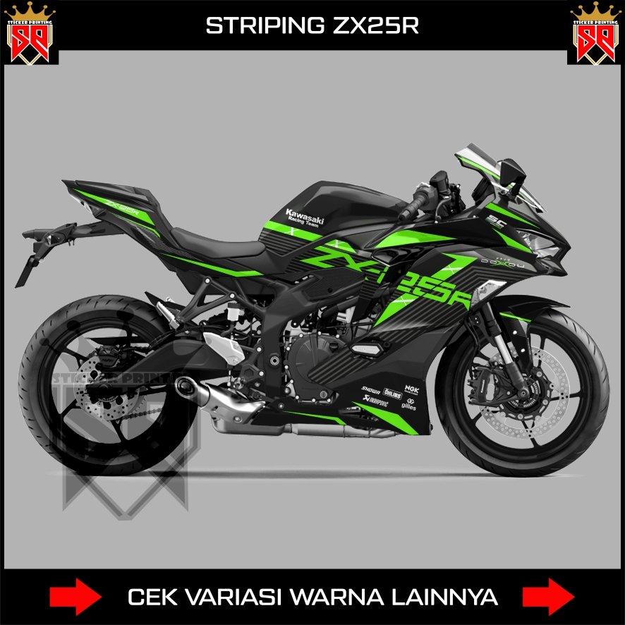 STRIPING NINJA ZX25R / DECAL STICKER KAWASAKI NINJA ZX25R- ZX 25R