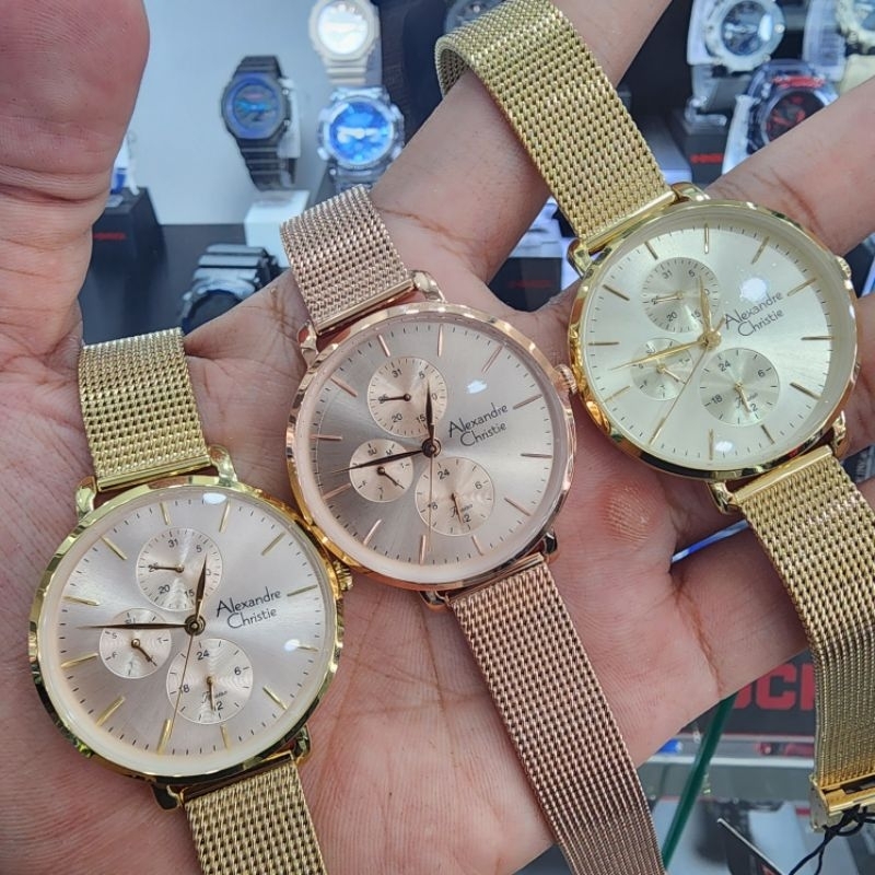 jam tangan alexandre christie ac2916 original garansi resmi 2916 new
