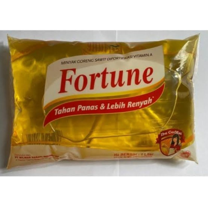 

Minyak goreng Fortune kemasan