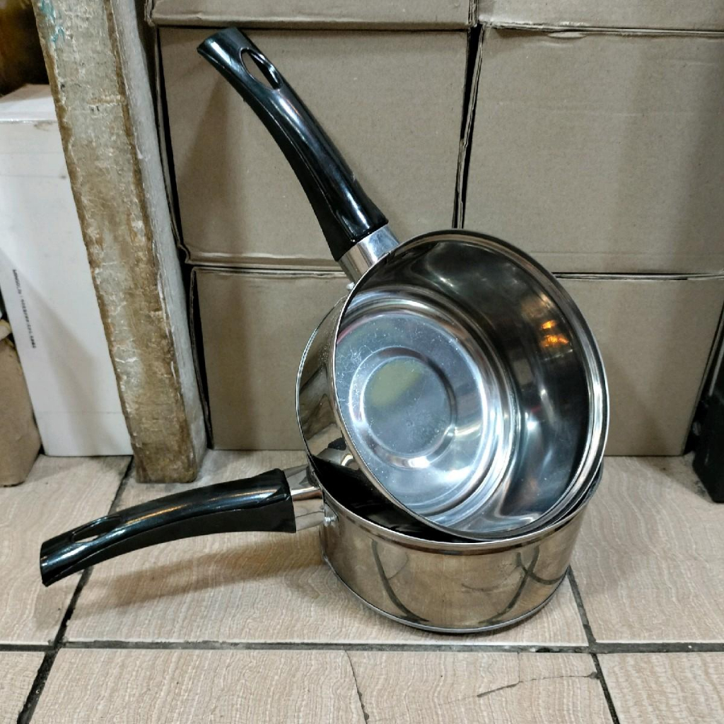 Panci Susu Stainless Diameter 15cm Kitchenware