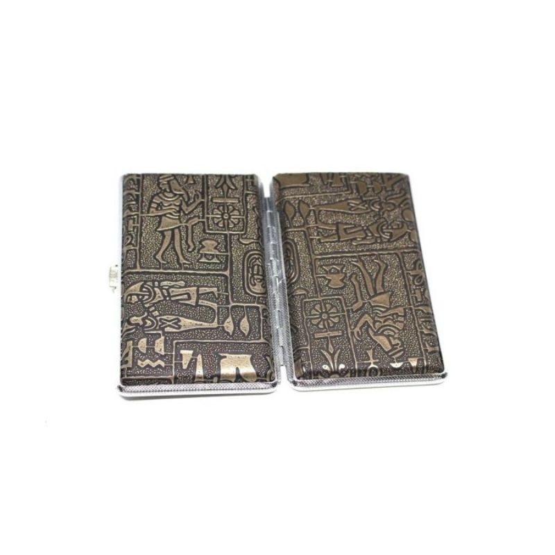 Kotak Penyimpanan Rokok Motif Kuno Mesir
