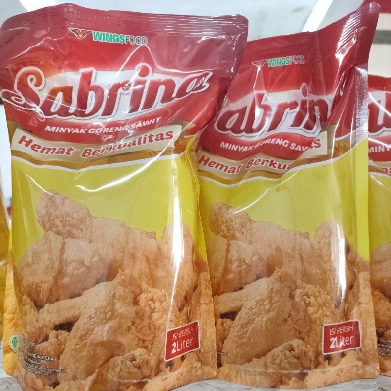 

Minyak Goreng Sabrina 2 L pouch