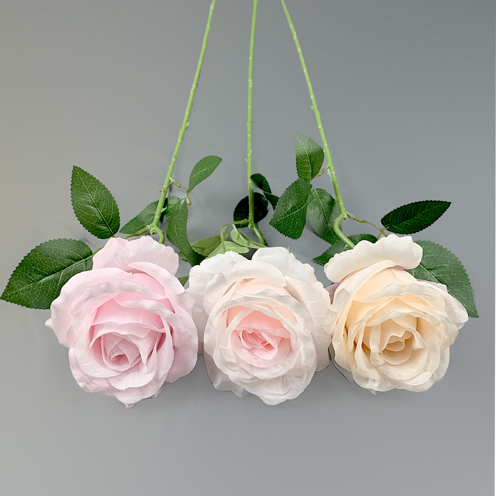 Bunga Mawar Besar Artificial per tangkai bahan mahar nikah dan bucket bunga