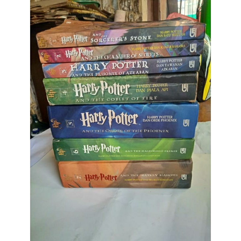 Harry Potter Satu set 1-7 Bahasa Indonesia