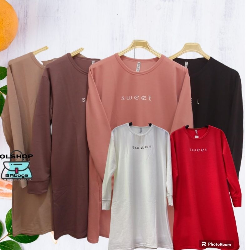 DISKON GILA-GILAAN KAOS TUNIK JUMBO KOREA PREMIUM IMPORT/TUNIK OVERSIZED/BAJU IBU-IBU JUMBO/KAOS PAN